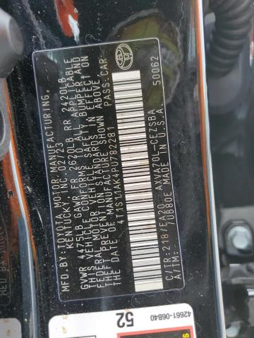 4T1S11AK4PU782281 - 2023 TOYOTA CAMRY SE NIGHT SHADE BLACK photo 13