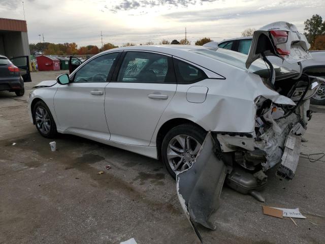 1HGCV1F10JA007953 - 2018 HONDA ACCORD LX WHITE photo 2