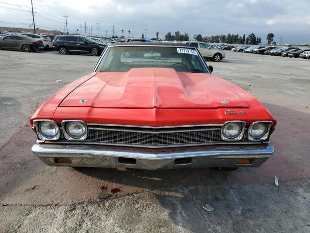 136378Z130668 - 1968 CHEVROLET CHEVELL RED photo 5