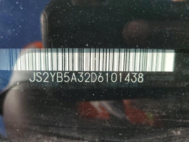 JS2YB5A32D6101438 - 2013 SUZUKI SX4 ORANGE photo 12