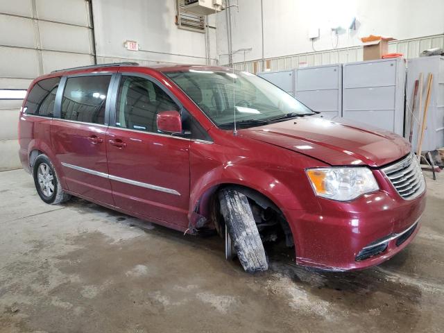 2A4RR5DG4BR618152 - 2011 CHRYSLER TOWN & COU TOURING ბურგუნდია ფოტო 4