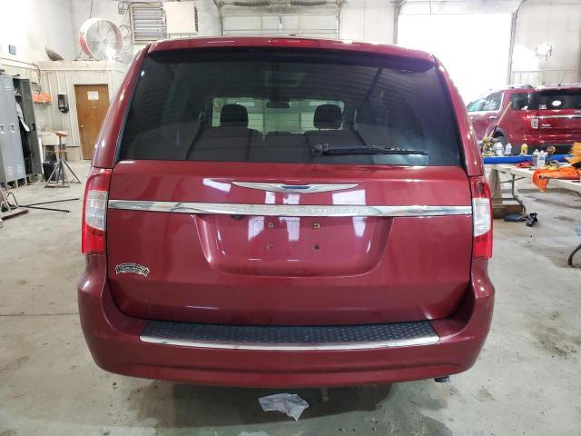 2A4RR5DG4BR618152 - 2011 CHRYSLER TOWN & COU TOURING ბურგუნდია ფოტო 6