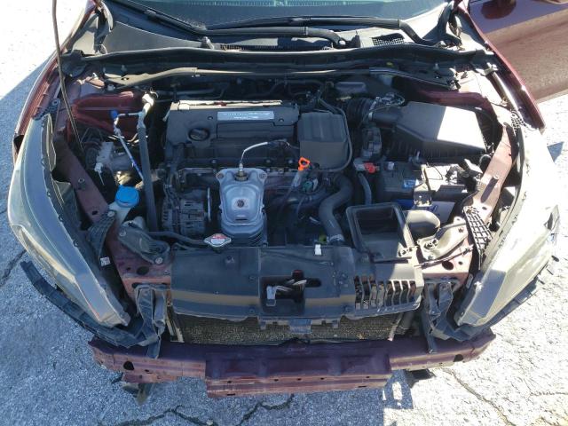 1HGCR2F71EA166758 - 2014 HONDA ACCORD EX MAROON photo 11