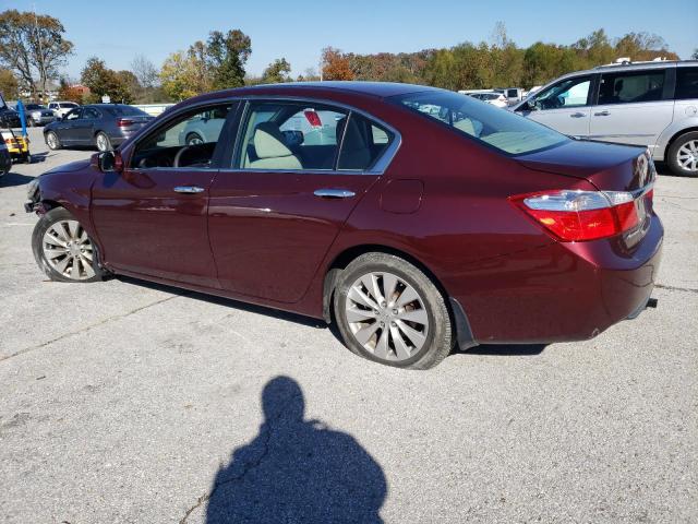 1HGCR2F71EA166758 - 2014 HONDA ACCORD EX MAROON photo 2