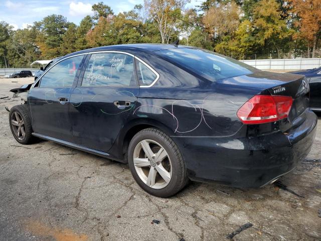 1VWBH7A3XCC092141 - 2012 VOLKSWAGEN PASSAT SE BLACK photo 2