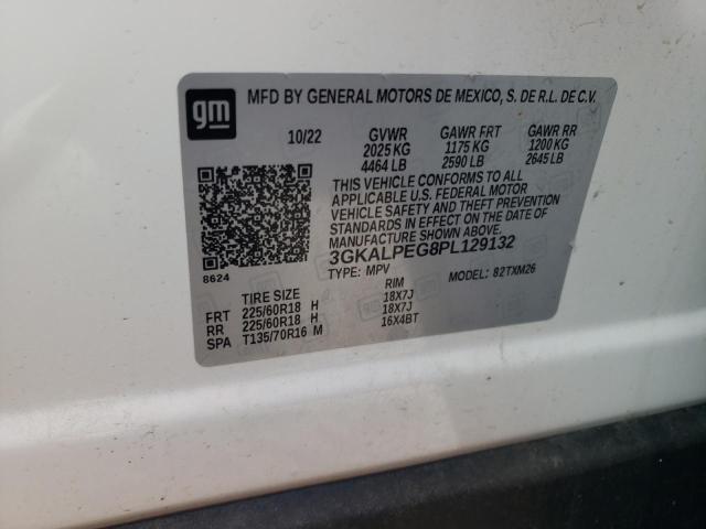 3GKALPEG8PL129132 - 2023 GMC TERRAIN SLT WHITE photo 13