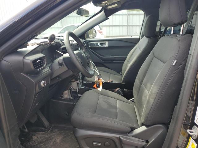 1FM5K8AB0NGB75194 - 2022 FORD EXPLORER POLICE INTERCEPTOR 黑色 照片 7