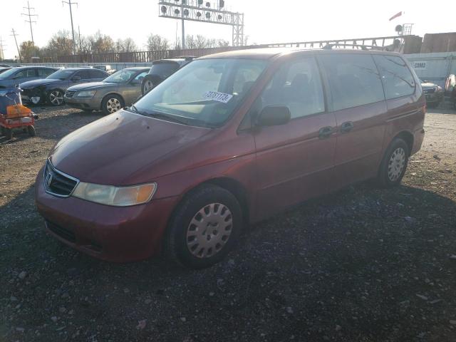 5FNRL18592B054471 - 2002 HONDA ODYSSEY LX MAROON photo 1