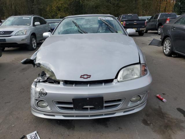 1G1JH12F727246454 - 2002 CHEVROLET CAVALIER LS SPORT SILVER photo 5