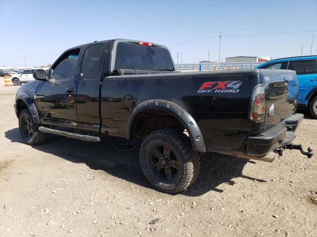 1FTRX18L22NB27183 - 2002 FORD F150 BLACK photo 2