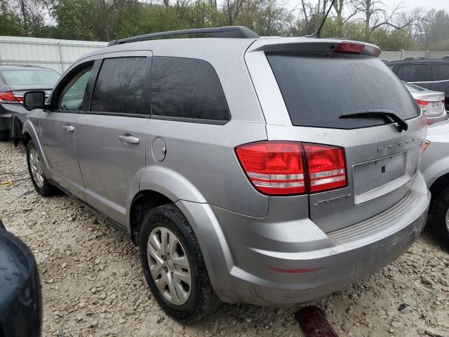 3C4PDCAB4JT170502 - 2018 DODGE JOURNEY SE SILVER photo 2