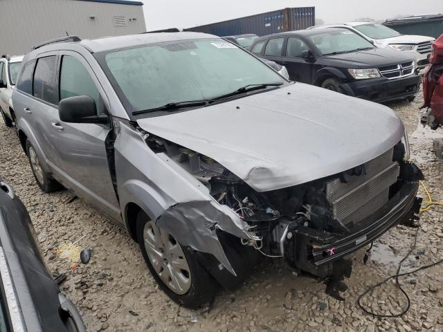 3C4PDCAB4JT170502 - 2018 DODGE JOURNEY SE SILVER photo 4