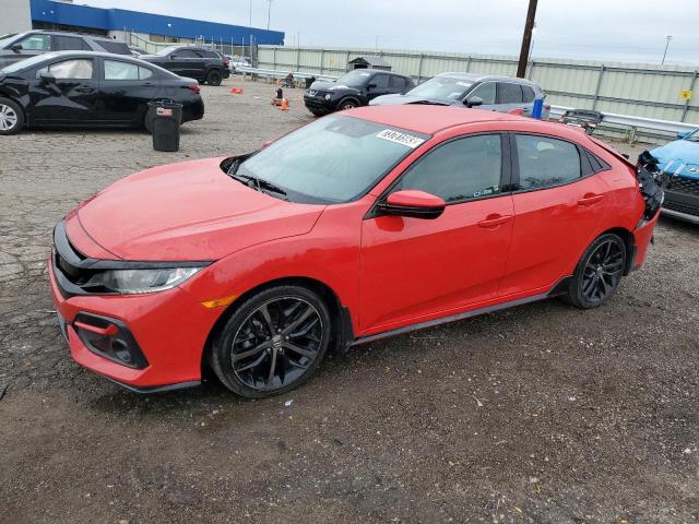 SHHFK7H40LU400598 - 2020 HONDA CIVIC SPORT 红色 照片 1