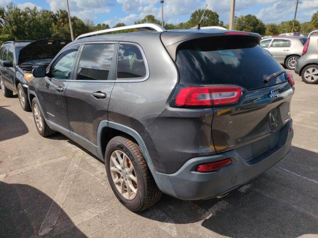 1C4PJLCB7EW208259 - 2014 JEEP CHEROKEE LATITUDE GRAY photo 2