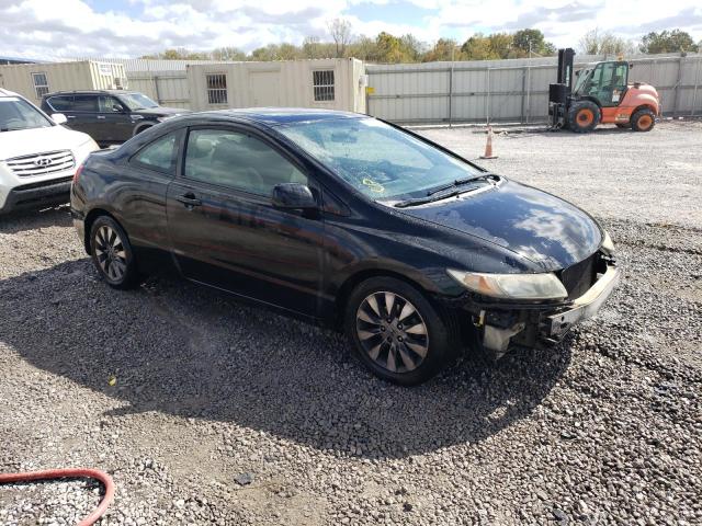 2HGFG12859H536967 - 2009 HONDA CIVIC EX BLACK photo 4