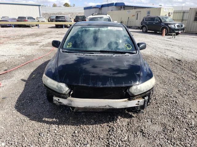 2HGFG12859H536967 - 2009 HONDA CIVIC EX BLACK photo 5