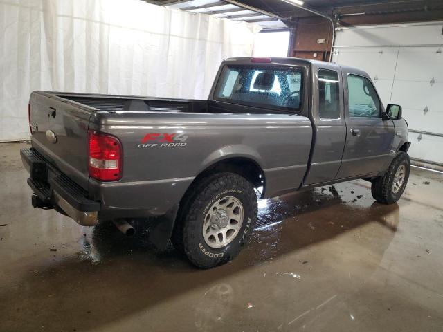 1FTLR4FEXBPB18838 - 2011 FORD RANGER SUPER CAB GRAY photo 3