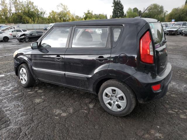 KNDJT2A59C7430347 - 2012 KIA SOUL BLACK photo 2