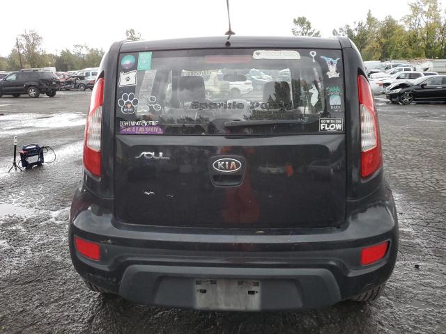 KNDJT2A59C7430347 - 2012 KIA SOUL BLACK photo 6