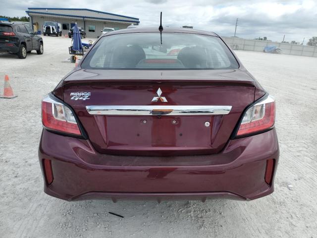 ML32FUFJ1PHF00961 - 2023 MITSUBISHI MIRAGE G4 ES MAROON photo 6