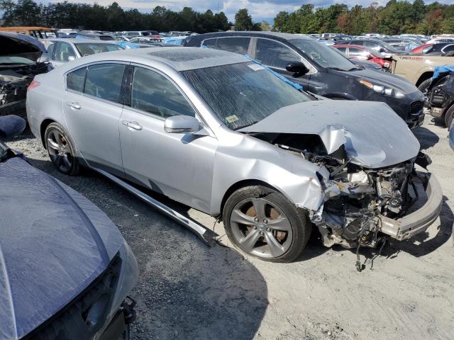 19UUA8F7XCA031922 - 2012 ACURA TL SILVER photo 4