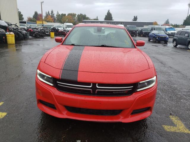 2C3CDXBG7HH612146 - 2017 DODGE CHARGER SE RED photo 5