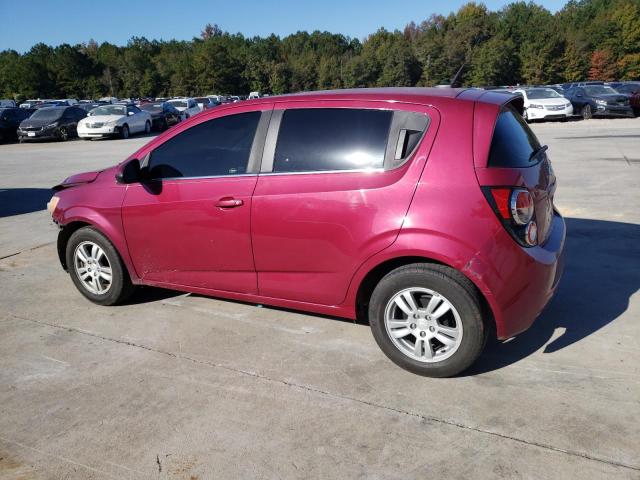 1G1JC6SH7E4131176 - 2014 CHEVROLET SONIC LT BURGUNDY photo 2