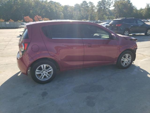 1G1JC6SH7E4131176 - 2014 CHEVROLET SONIC LT BURGUNDY photo 3