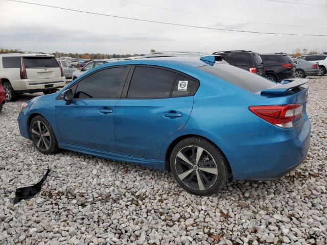 4S3GKAL67H1612233 - 2017 SUBARU IMPREZA SPORT BLUE photo 2