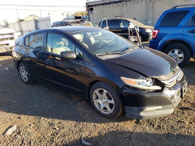 JHMZE2H57AS018780 - 2010 HONDA INSIGHT LX BLACK photo 4