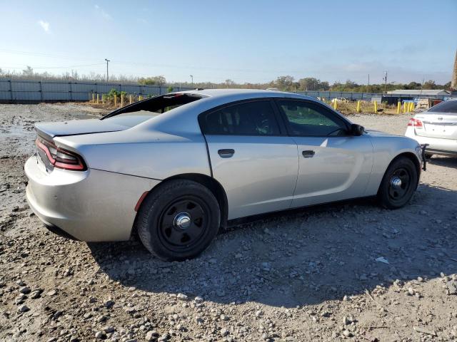 2C3CDXAT7KH621659 - 2019 DODGE CHARGER POLICE SILVER photo 3