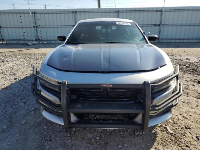 2C3CDXAT7KH621659 - 2019 DODGE CHARGER POLICE SILVER photo 5