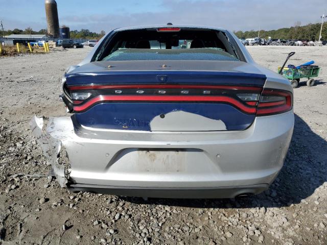 2C3CDXAT7KH621659 - 2019 DODGE CHARGER POLICE SILVER photo 6