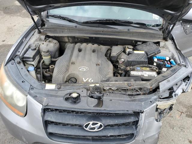 5NMSG13D48H132960 - 2008 HYUNDAI SANTA FE GLS GRAY photo 12