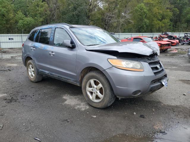 5NMSG13D48H132960 - 2008 HYUNDAI SANTA FE GLS GRAY photo 4