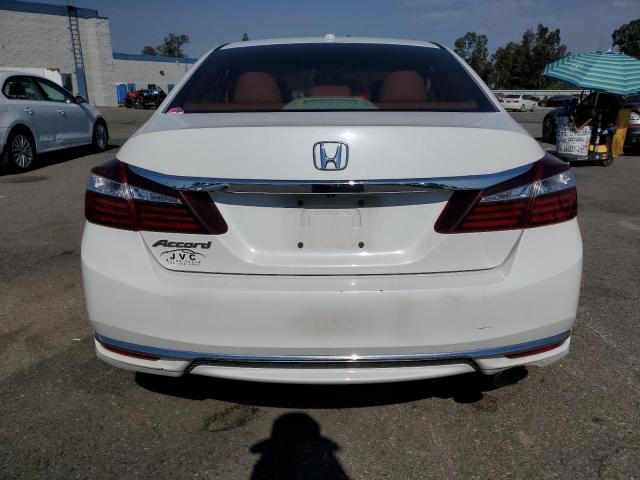 1HGCR2F73GA208642 - 2016 HONDA ACCORD EX WHITE photo 6