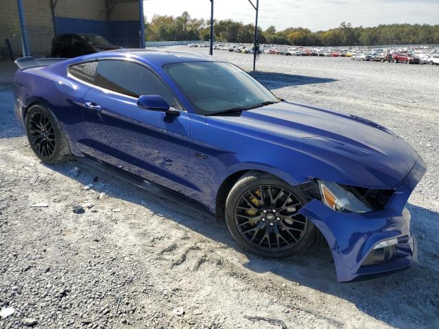 1FA6P8CF4F5412833 - 2015 FORD MUSTANG GT BLUE photo 4