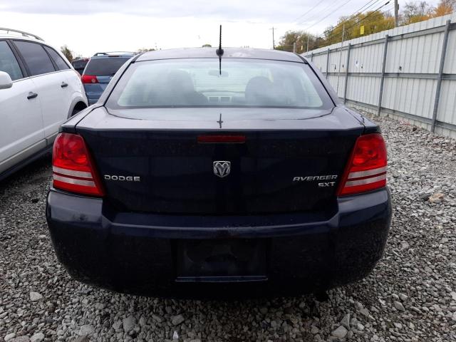 1B3LC46B49N569584 - 2009 DODGE AVENGER SE BLACK photo 6