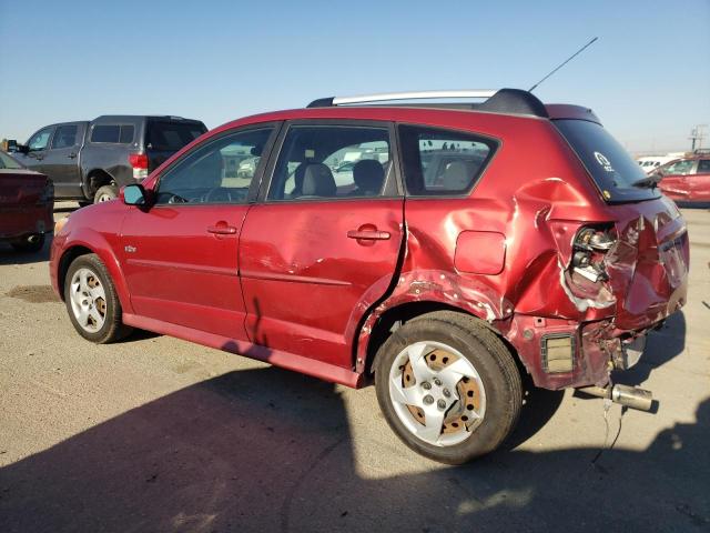 5Y2SL65817Z405887 - 2007 PONTIAC VIBE RED photo 2