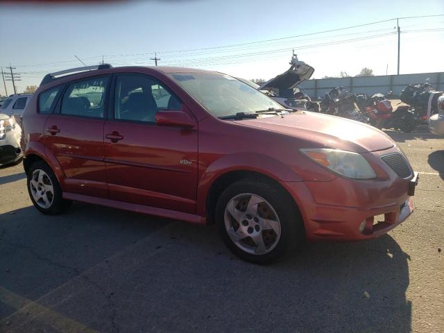 5Y2SL65817Z405887 - 2007 PONTIAC VIBE RED photo 4