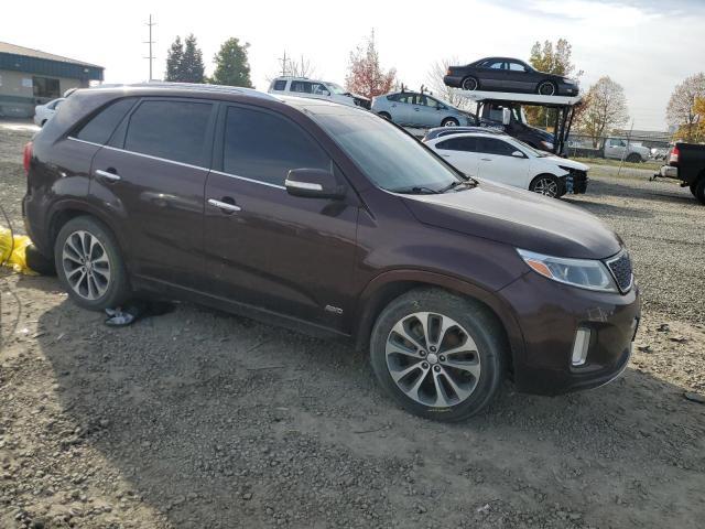 5XYKWDA77EG441300 - 2014 KIA SORENTO SX MAROON photo 4