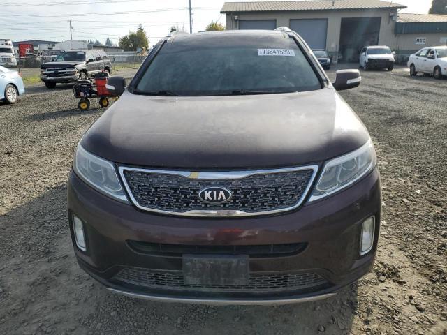 5XYKWDA77EG441300 - 2014 KIA SORENTO SX MAROON photo 5