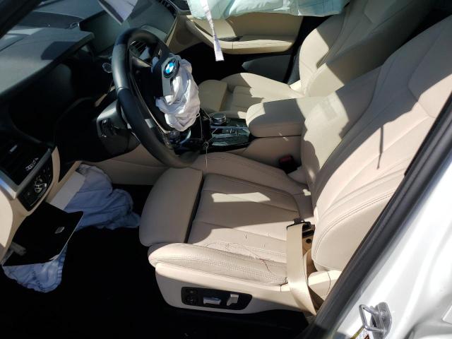 5UXTS1C05M9H87006 - 2021 BMW X3 XDRIVE30E WHITE photo 7