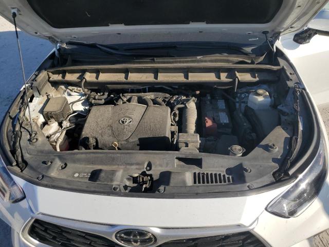 5TDGZRAHXMS056270 - 2021 TOYOTA HIGHLANDER XLE WHITE photo 12