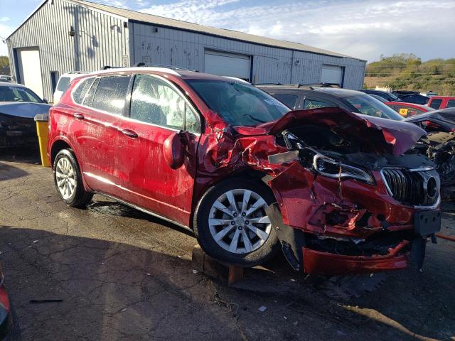 LRBFXDSAXHD126520 - 2017 BUICK ENVISION ESSENCE ბურგუნდია ფოტო 4