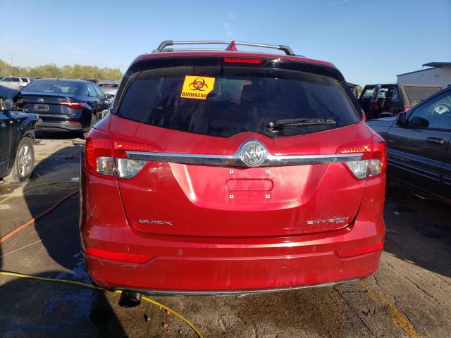 LRBFXDSAXHD126520 - 2017 BUICK ENVISION ESSENCE ბურგუნდია ფოტო 6