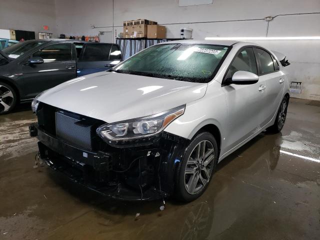 3KPF34AD4KE021731 - 2019 KIA FORTE GT LINE SILVER photo 1