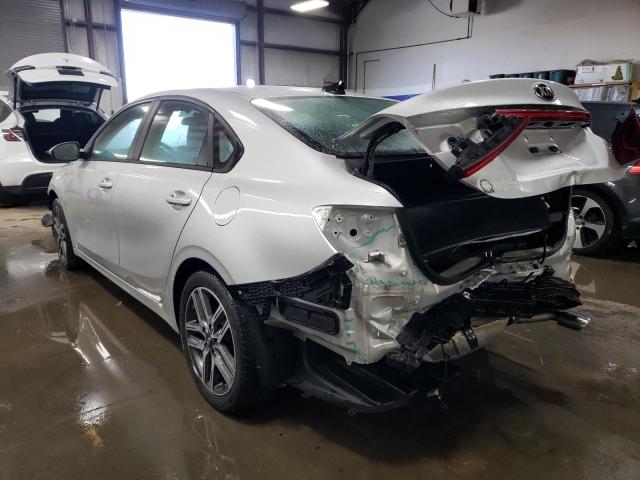 3KPF34AD4KE021731 - 2019 KIA FORTE GT LINE SILVER photo 2