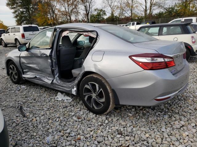 1HGCR2F38HA210269 - 2017 HONDA ACCORD LX SILVER photo 2