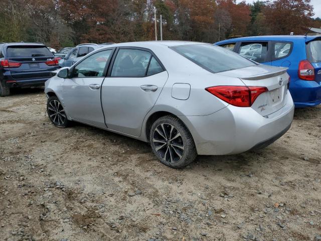 2T1BURHE6HC772442 - 2017 TOYOTA COROLLA L SILVER photo 2